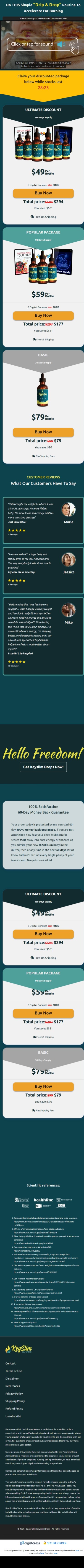 KeySlimDrops Mobile Offer - Special Discount Today